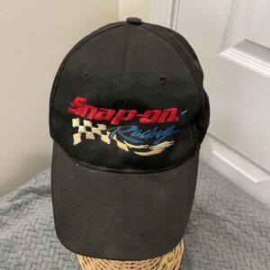 Snap Racing Black and Red Cap